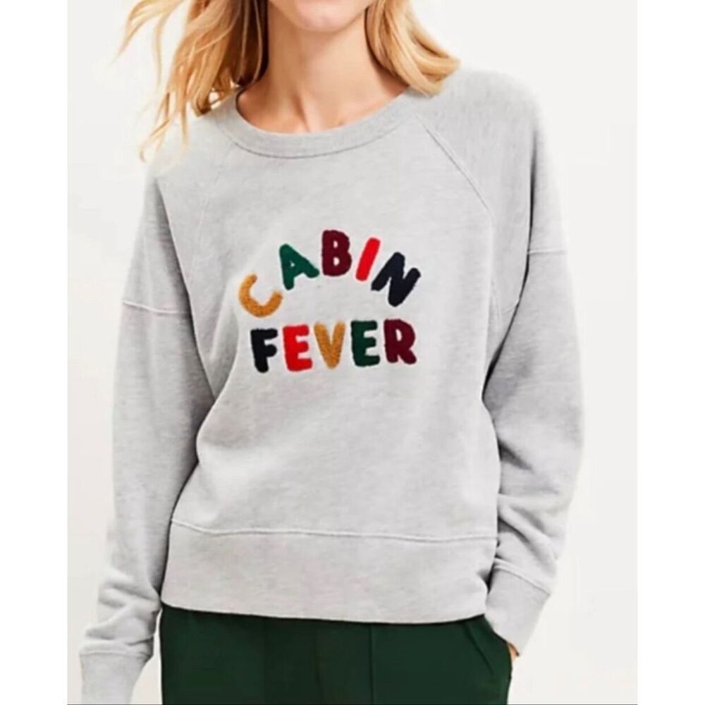 Lou & Grey Cabin Fever Sweatshirt extra soft size medium